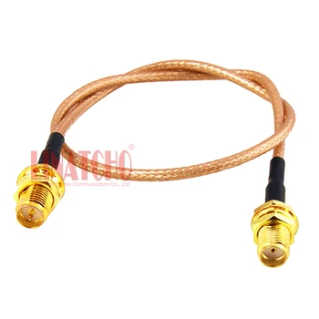 

30CM RG316 teflon coaxial cable SMA female to RP SMA female