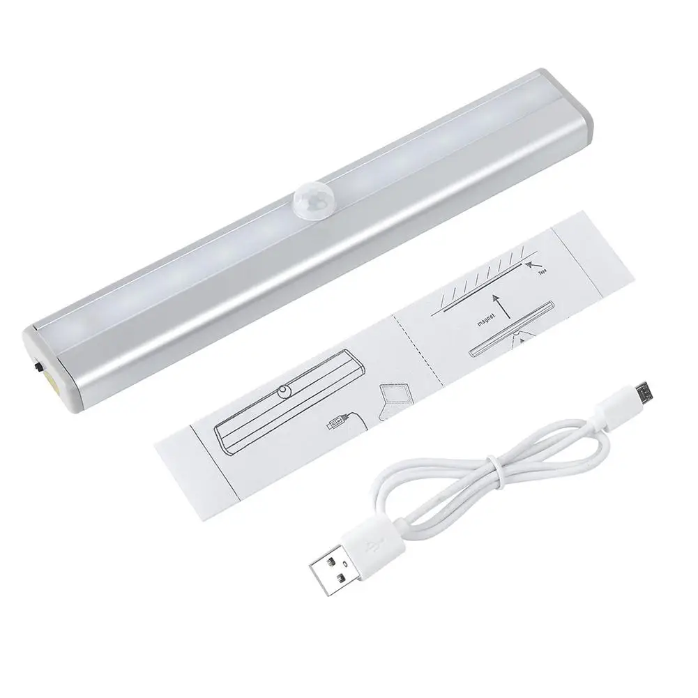 5 в датчик светодиодный светильник для шкафа ручной развертки датчик движения кухонный светильник ручной волновой светильник шкаф для спальни светильник дисплей питания