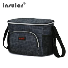 2017 Nouveau Style Insular Étanche Bébé Couches Sac Messenger Maman Sac Thermique Isolation Poussette Sacs Gratuite Livraison