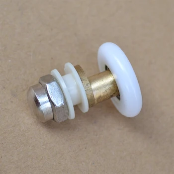 

free shipping 19mm eccentric wheel Shower room pulley bathroom shower sliding glass door roller household repari hardware part