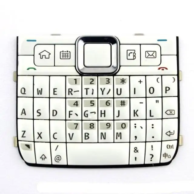 Кнопки клавиатуры для Nokia E71 белый серый отвертка открытые