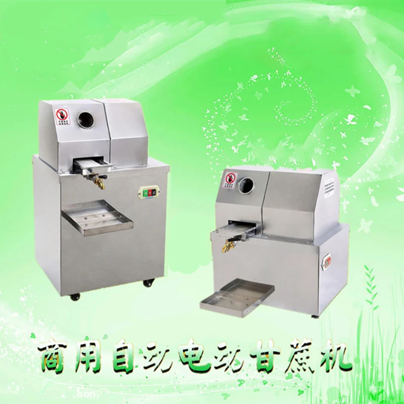 

Electric stainless steel desktop Sugar cane juice machine, cane-juice squeezer,cane crusher ,Sugar can juicer