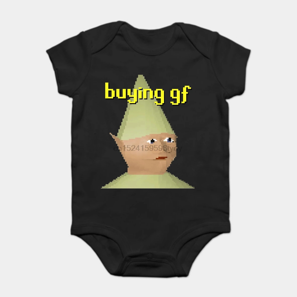 

Baby Onesie Baby Bodysuits kid t shirt Fashion Cool Funny Runescape Gnome Child Customized Printed