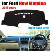 FUWAYDA Car dashboard covers mat for Ford New Mondeo 2013 years Right hand drive dashmat pad dash cover auto dashboard stickers