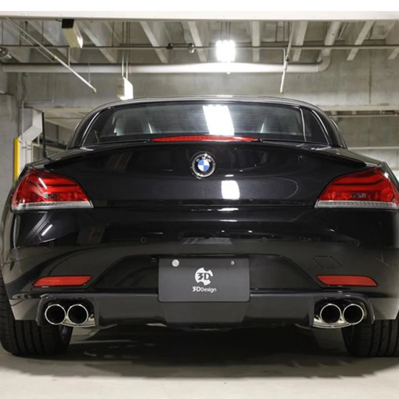 Z4 E89 3D estilo fibra de carbono trasera Kit de cuerpo parachoques labio difusor para BMW E89 Z4 2009-2013 estilo Z4 E89 3D estilo fibra de carbono trasera Kit de cuerpo parachoques labio difusor para BMW E89 Z4 2009-2013 estilo