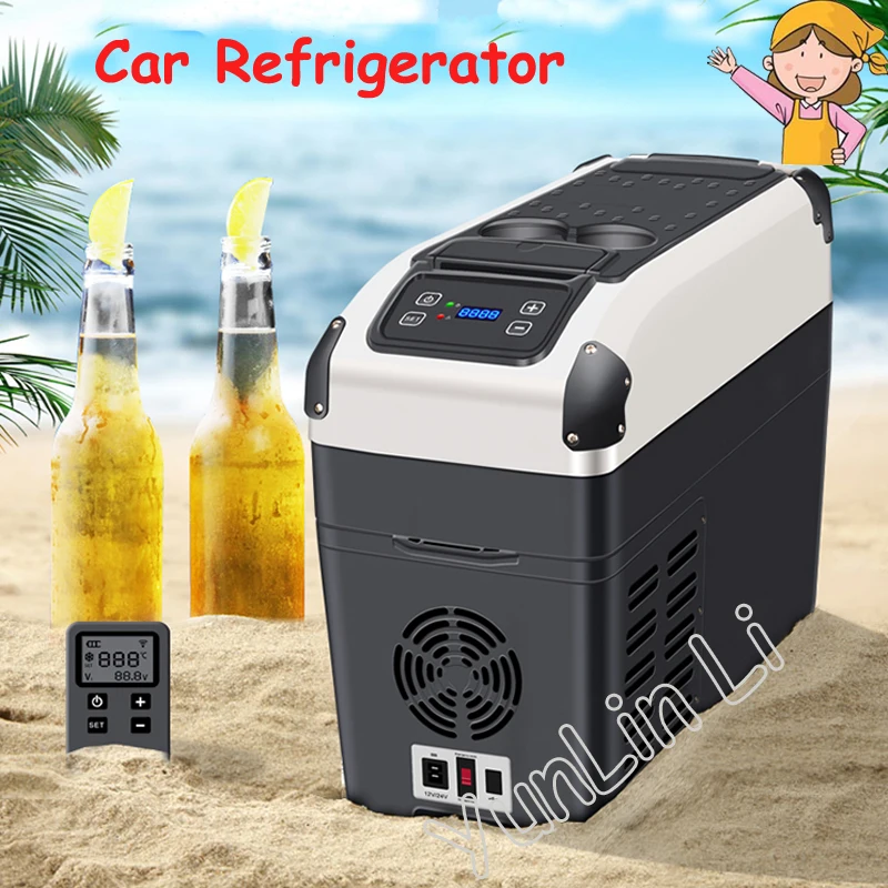 

16L Household Refrigerator Home Freezer Electric Fridge Cooler Warmer RV Home Use Icebox DC12V/24V RY-YT-E-16P
