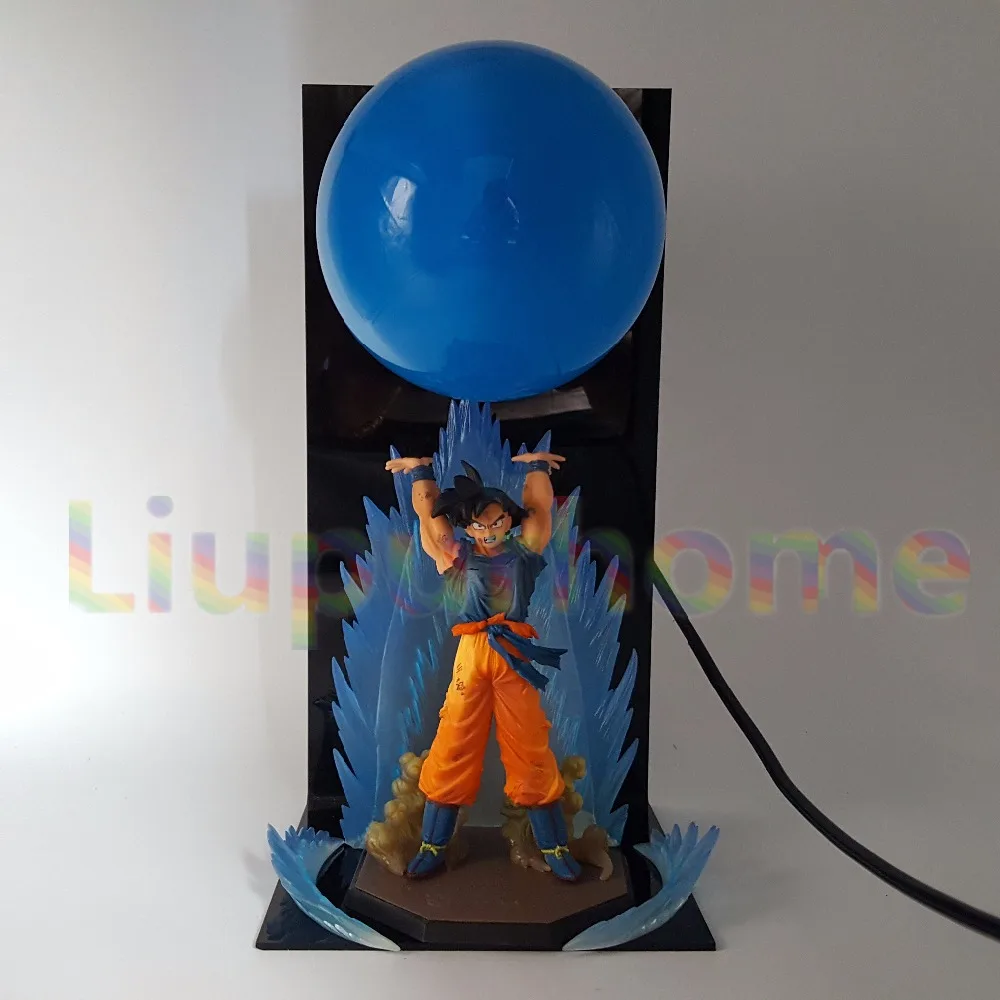 Dragon Ball Z Son Goku Spirit Bomb Led Night Lights Anime Dragon Ball Z