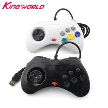 PC MAC ONLY USB classic Wired game Controller Gamepad JoyPad Joystick Not For Sega for Saturn Style
