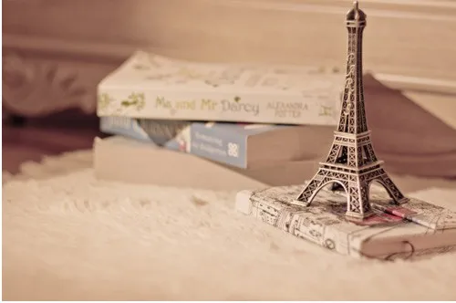 Trasporto Libero Torre Eiffel10Cm Accoppiamenti Dell'Annata Torre Eiffel Modello In Metallo Regalo Creativo Decorazione Di Cerimonia Nuziale/Home Deco