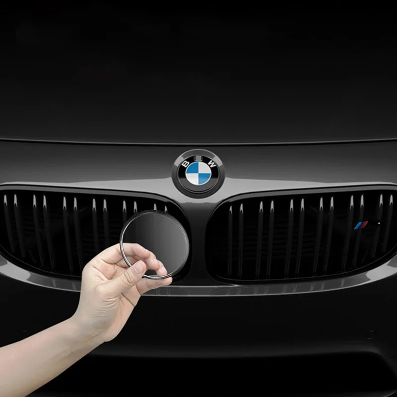 

For BMW 1 2 3 4 5 X1 X3 series Front Grill Emblem Protective Cover Acrylic