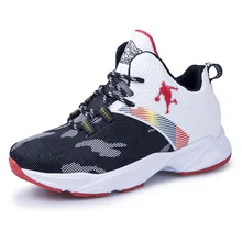 Boys Girls Basketball Shoes 2019 New Kids Sneakers Outdoor Non-slip Sports Shoes Footwear Jordan Children Shoes Basket