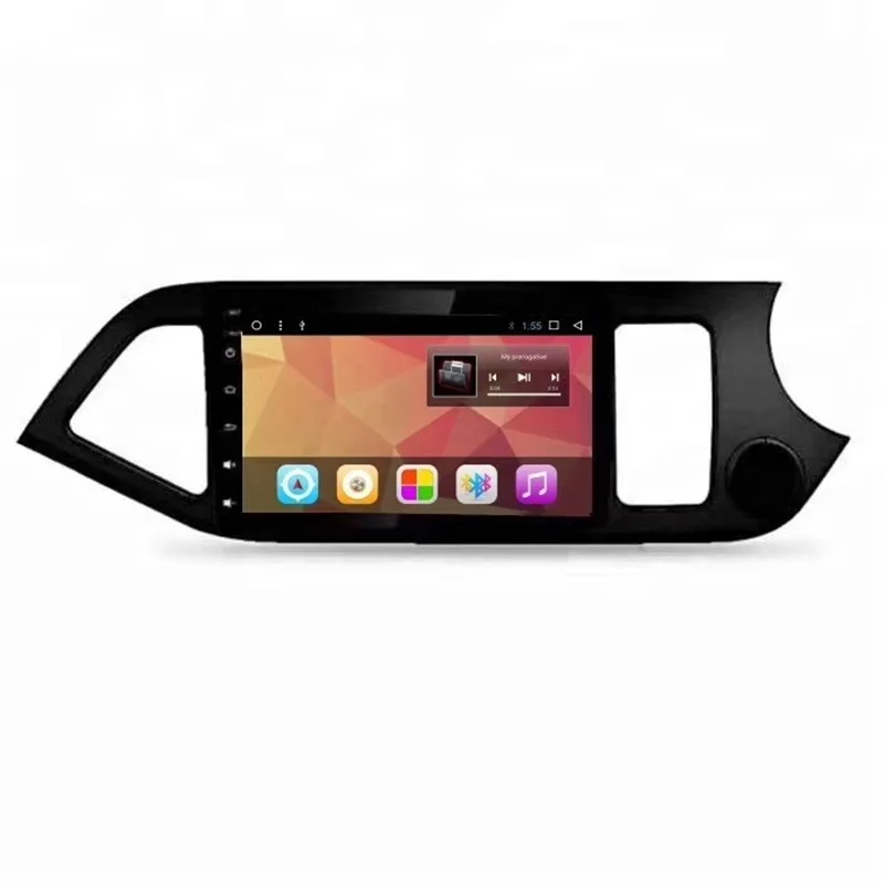 Excellent 9" Android Car Multimedia Stereo Radio Audio DVD GPS Navigation Sat Nav Head Unit for Kia Picanto Morning 2011 2012 2014 2015 1