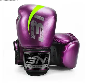 

High quality Durable microfiber leather Boxing Gloves MMA Style Thai Protector Jabbing Gym Punch Kick matching Boxing Gloves