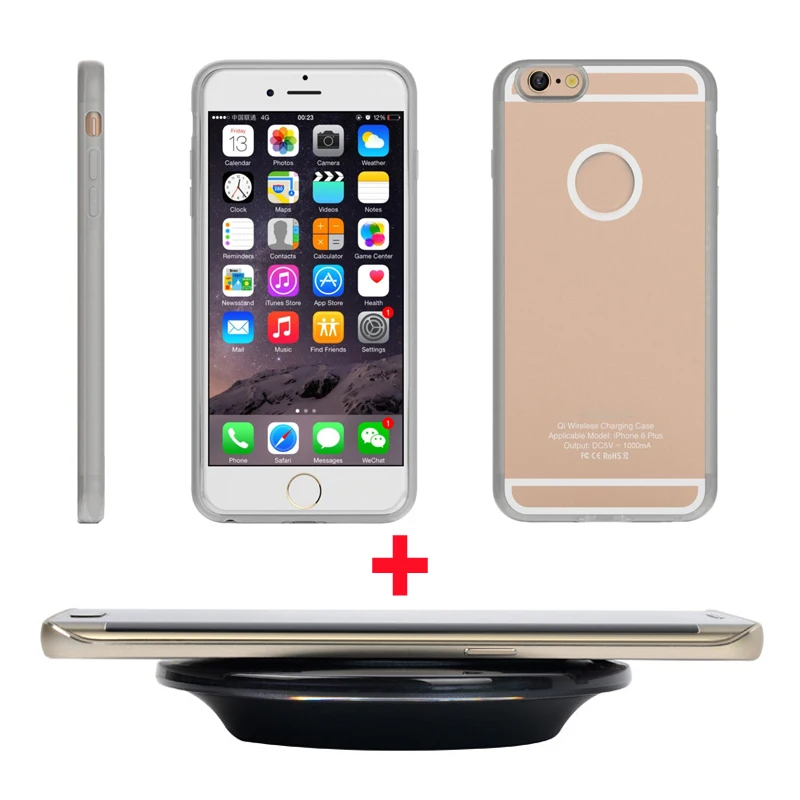 New 2 In 1 Magic Wireless Charger Kit Pad Dock + Wireless Charging