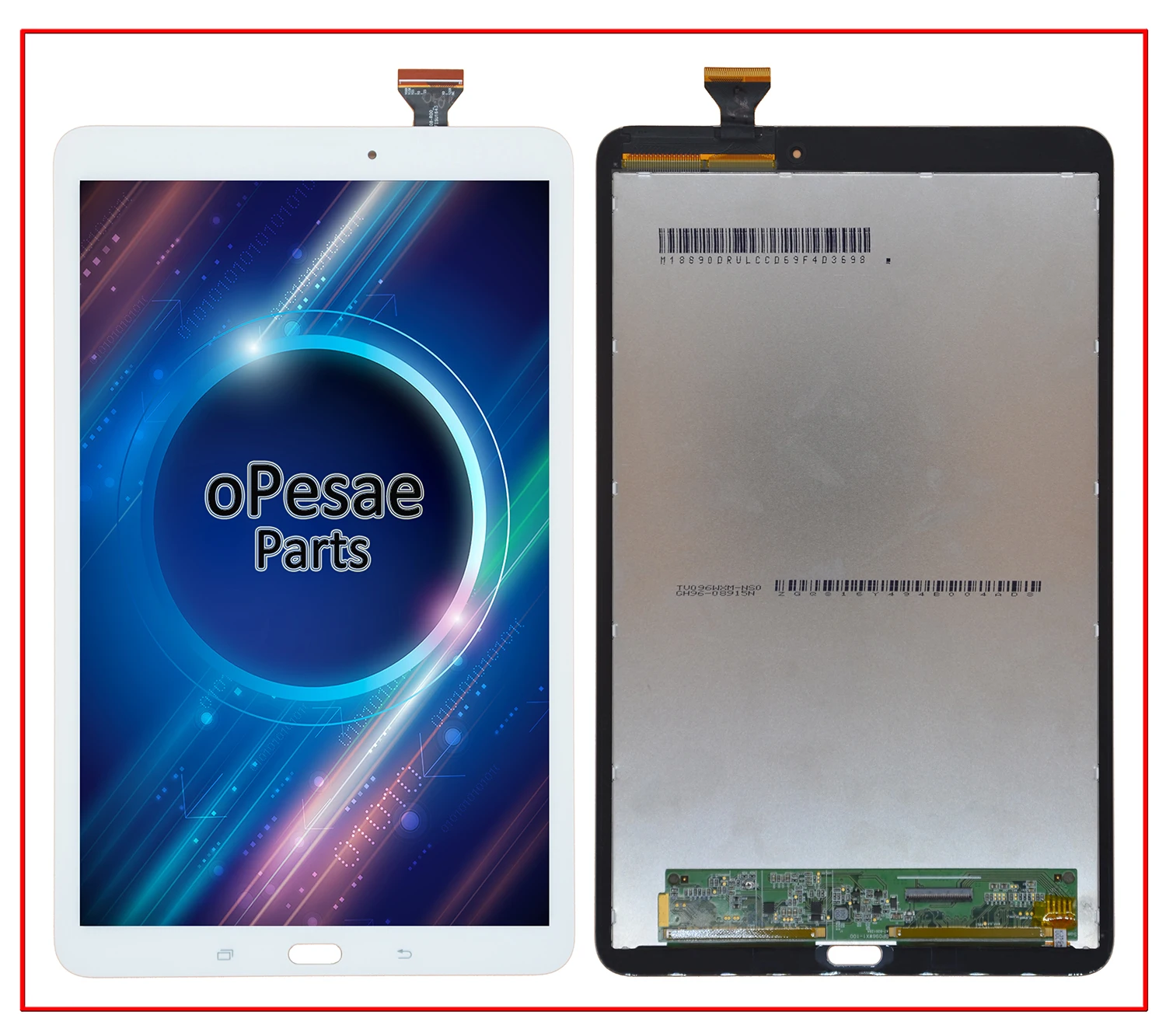 OPesea для samsung Galaxy Tab E 9,6 T560 T561 SM-T560 SM-T561 полный сенсорный экран дигитайзер панель ЖК-дисплея в сборе Замена