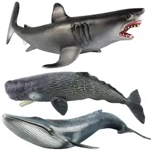 Большой океан sealife животные Emulational синий кит Кит Акула животная