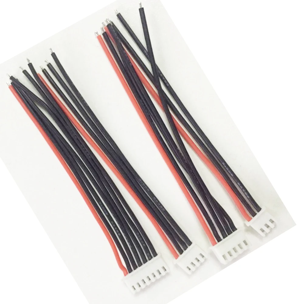 

5pcs/lot 2S 3S 4S 5S 6S Lipo Battery Balance Charger Cable IMAX B6 Connector Plug Wire Wholesale