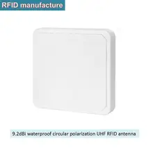 9.2dbi RFID Круговой Поляризационный UHF водонепроницаемый внешний RFID антенна 840-960 МГц/пассивный gen2 epc rfid доступ для людей