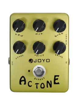 

Joyo JF-13 AC Tone Classic British Sound Electric Guitar Effect Pedal True Bypass