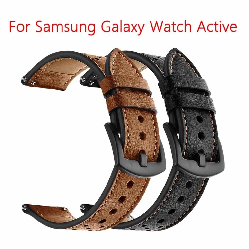 SmartWatch умный ремень Smartband mi Группа кожа часы замена бретели для нижнего белья samsung Galaxy часы Активный браслет