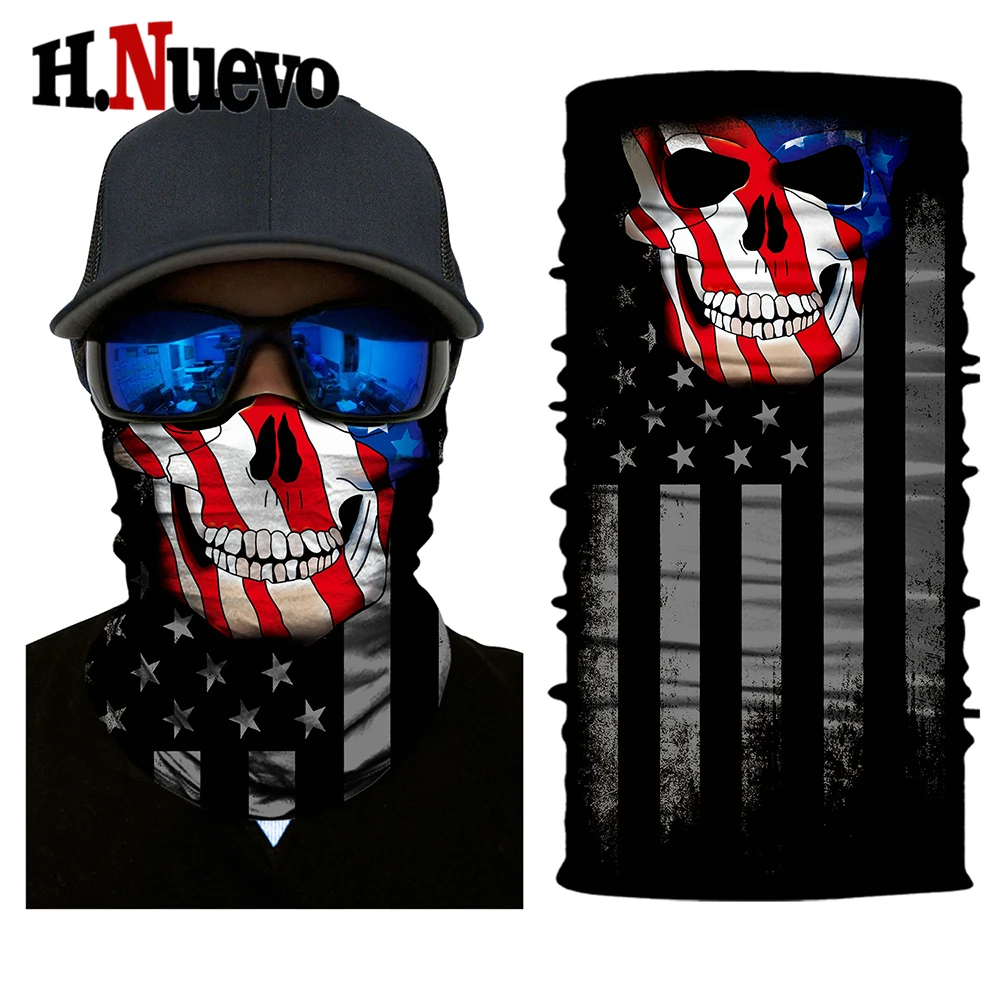 PL180132 for motorcycle skull face mask balaclava winter biker masque bandana