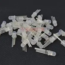 20 шт. APA106 F5 5 мм RGB светодиодный чип Интегрированный RGB светодиодный s(как WS2812B) APA106 круглый головной убор полноцветный светодиодный s