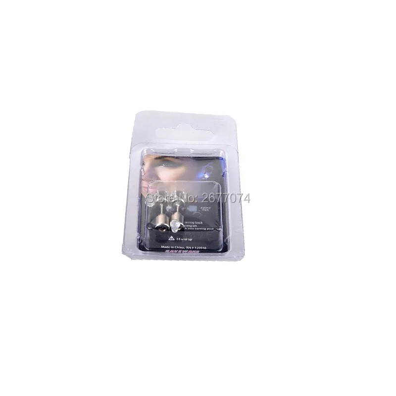 

Blister Glow earring The ruins of five-pointed star earring stud earrings Diamond stud earrings Night light 1PCS JTFL195-1-ly