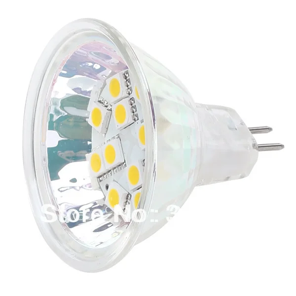 MR16 светодиодный лампочка 12В светодиодный 5050SMD 2,4 W 180LM AC/DC10-30V, 12 V/24 V CommercialEngineering крытый профессиональный парусный спорт 20 шт./лот