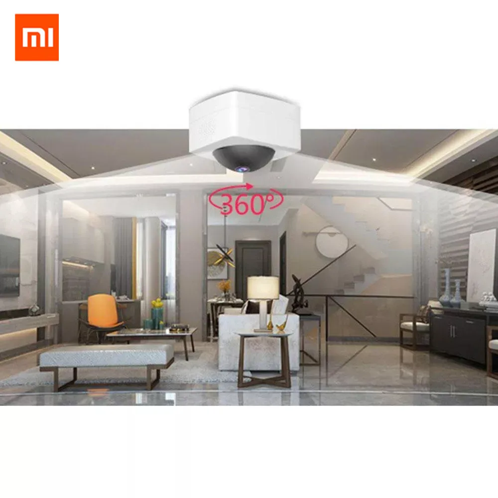 Xiaomi Mijia XiaoVV Night Version Work With Mi Home App Smart Panoramic IP Camera HD 1080P 360 Pano