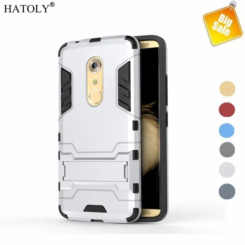 

Case For ZTE Axon 7 Cover Soft TPU & Plastic Shockproof Coque For ZTE Axon 7 Axon7 A2017 Case Kickstand Mobile Phone Funda Capa