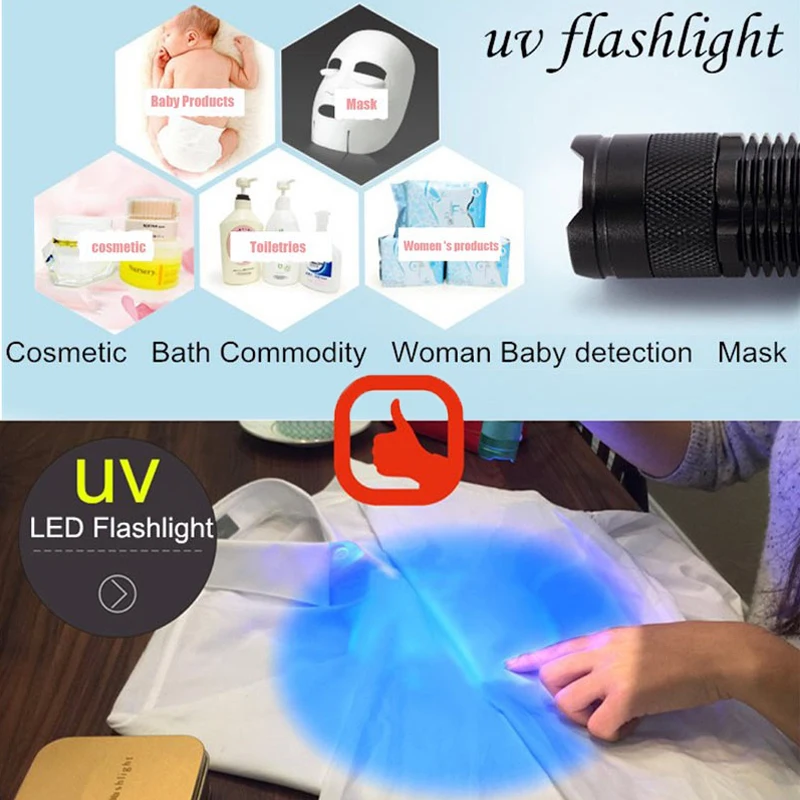 uv led flashlight