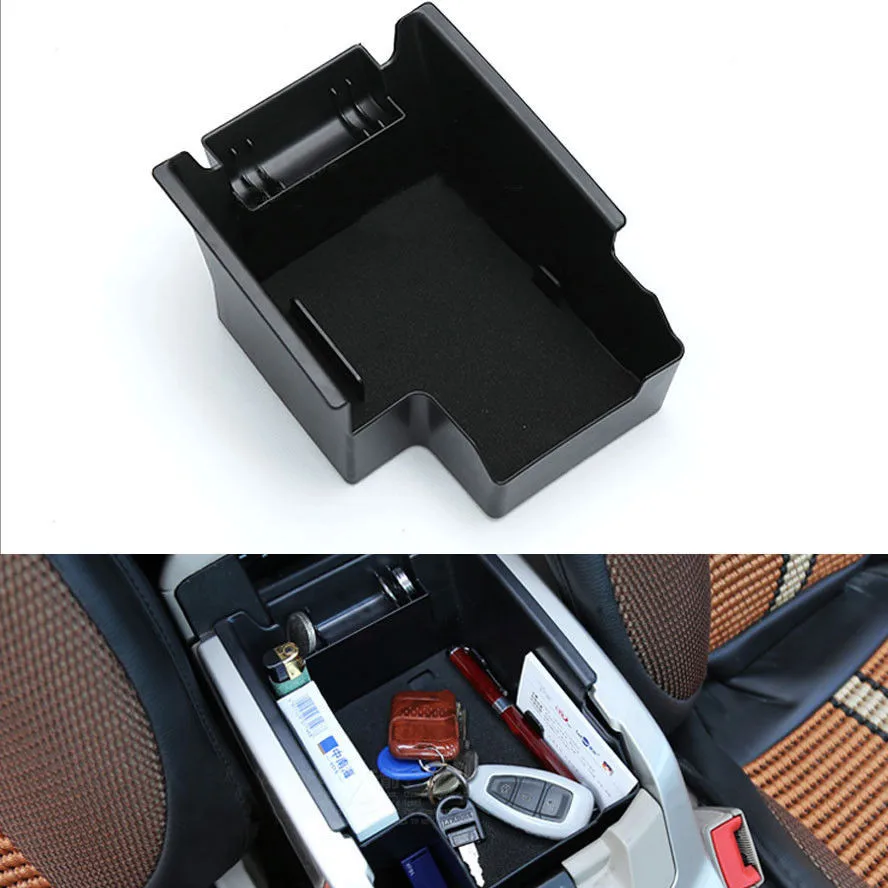 Барбекю@ FUKA автомобиль Высокое качество центральный ящик для хранения крышка внутренняя отделка Подходит для Ford Escape Kuga 2013 стайлинга автомобилей
