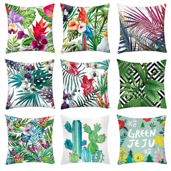

Print Pillow Case Polyester Sofa Car Cushion Cover Home Decor Pillowcase Sofa Decorative Cushions Art Nature Home Decor