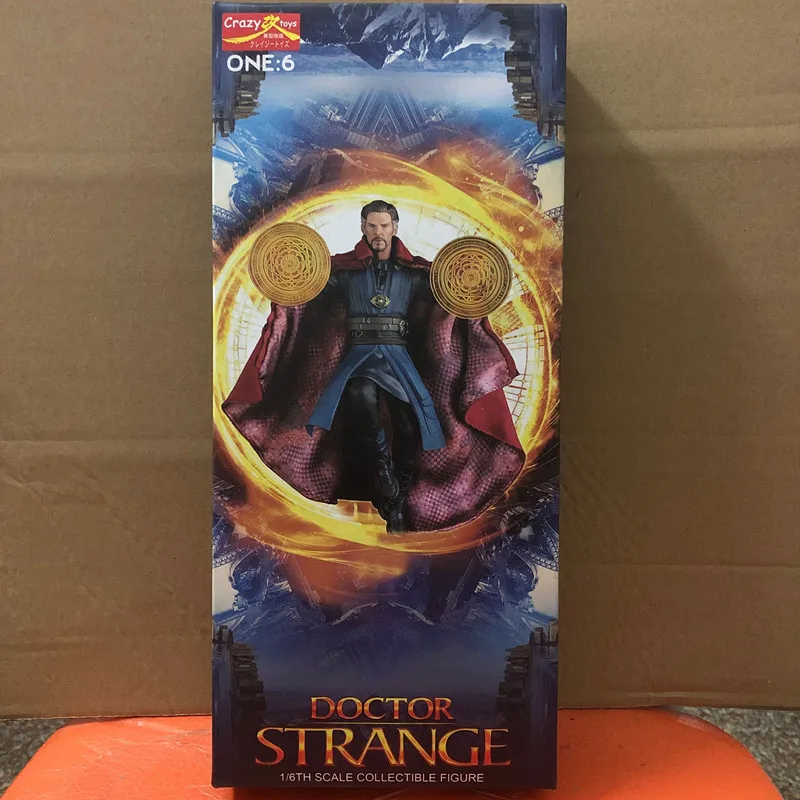 NEW Crazy Toys ONE:6 True Cloak DOCTOR STRANGE 1/6TH Scale Collectible Figure - Цвет: in box