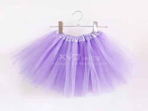 Новинка г.; Милая балетная юбка-пачка для маленьких девочек; Детские вечерние юбки; бальное платье разных цветов - Цвет: F