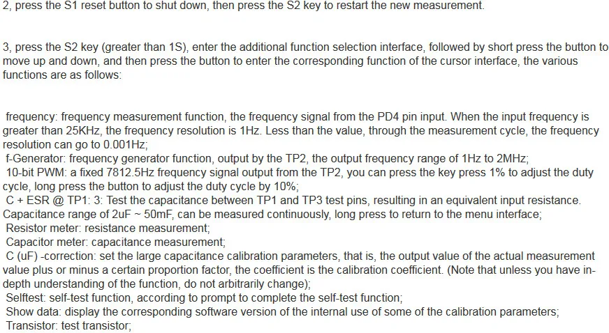 MK-328 MK328 ATmega328 8 МГц цифровой Транзистор тестер Триод постоянной ёмкости, универсальный Конденсатор СОЭ метр 1,8 "ЖК-дисплей Дисплей DIY Наборы с