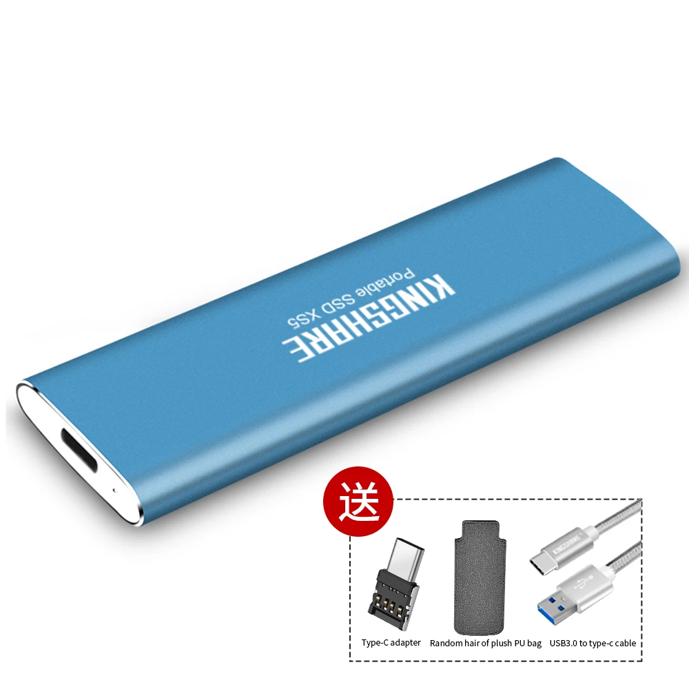 

Portable SSD M.2 128GB 256GB 512GB 1TB External Solid State Drive HDD externo ssd drives Type-c for To USB3.0 for laptops XS5