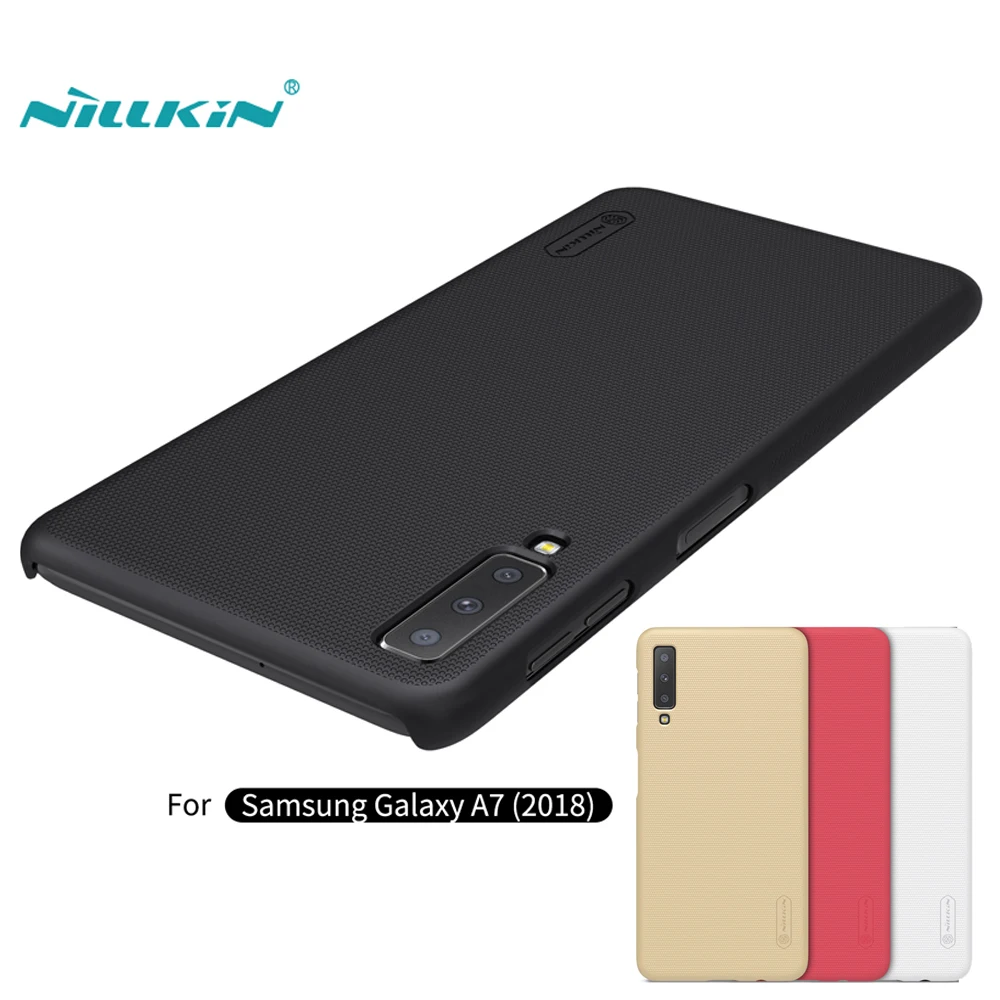 Чехол Nillkin для Samsung Galaxy A7 2018 матовый защитный чехол-накладка A750 A750F Подарочный