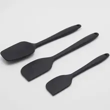 Горячая наборы жаропрочной посуды 3/6 шт термостойкие портативные шпатель кухонные принадлежности для приготовления пищи, выпечки, смешивания