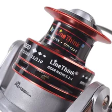 NEW ARRIVAL!!!DISCOUNT PRICE!!! LineThink GOAL Fishing Reel 12+1 Ball Bearing 5.2:1 One Way Spinning Reel