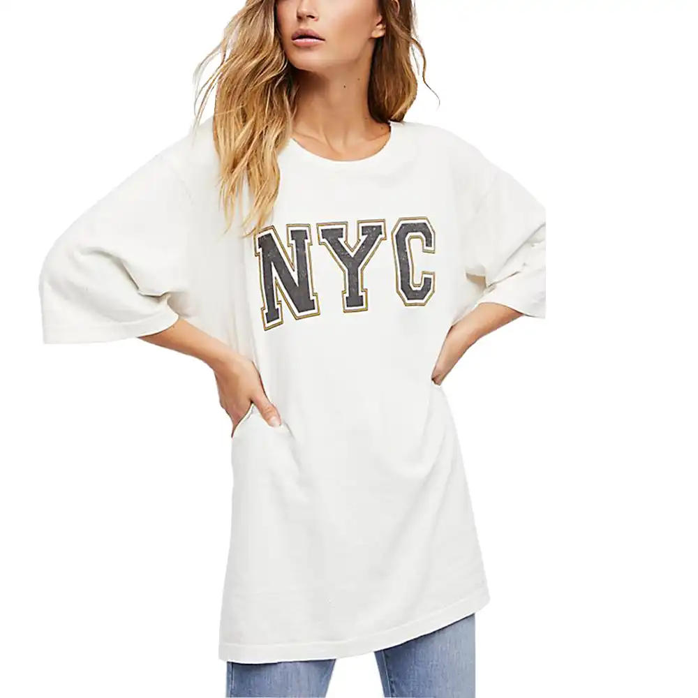 plus size oversized white t shirt