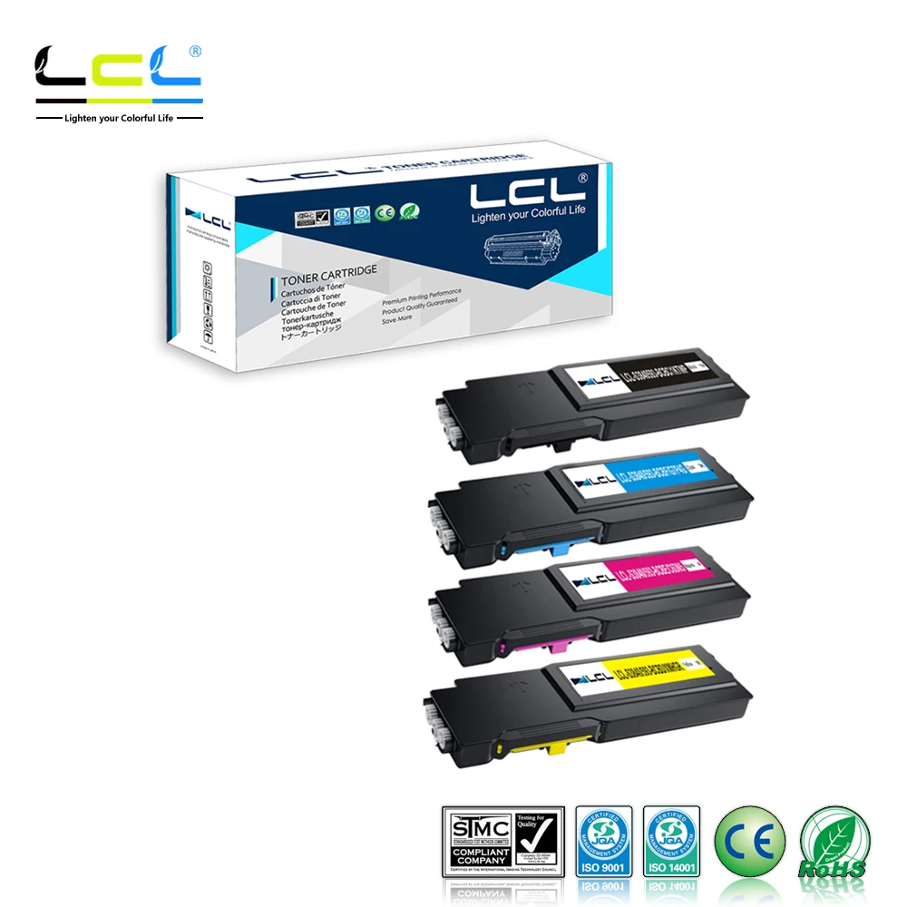 

1pk LCL 593-BCBC 1KTW 593-BCBF G7P4G 593-BCBE C6DN5 593-BCBD Toner Cartridge Compatible for for Dell S3840CDN S3845CDN