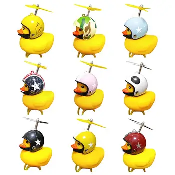 

Bicycle Bell Broken Wind Duck Mtb Road Bike Moto Riding Light Cycling Small Yellow Duck Helmet Child Horn Bicycle Accessories