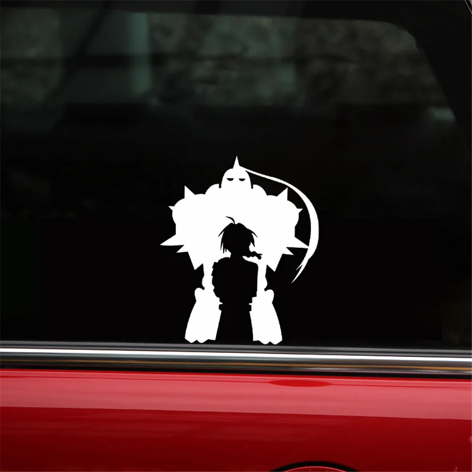 15cm17.7cm Fullmetal Alchemist(FMA) Anime Vinyl Car Styling Car Sticker  (3)