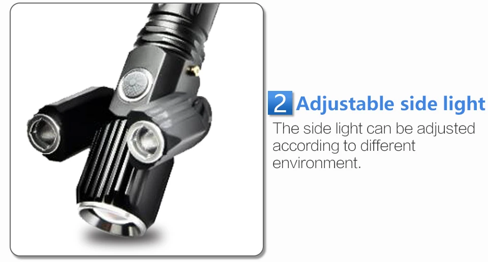 Usb Handy Powerful Led Flashlight Rechargeable Torch Outdoor Aluminum Alloy Battery Led Flashlight Usb T6 18650 For BicycleBike  (4)
