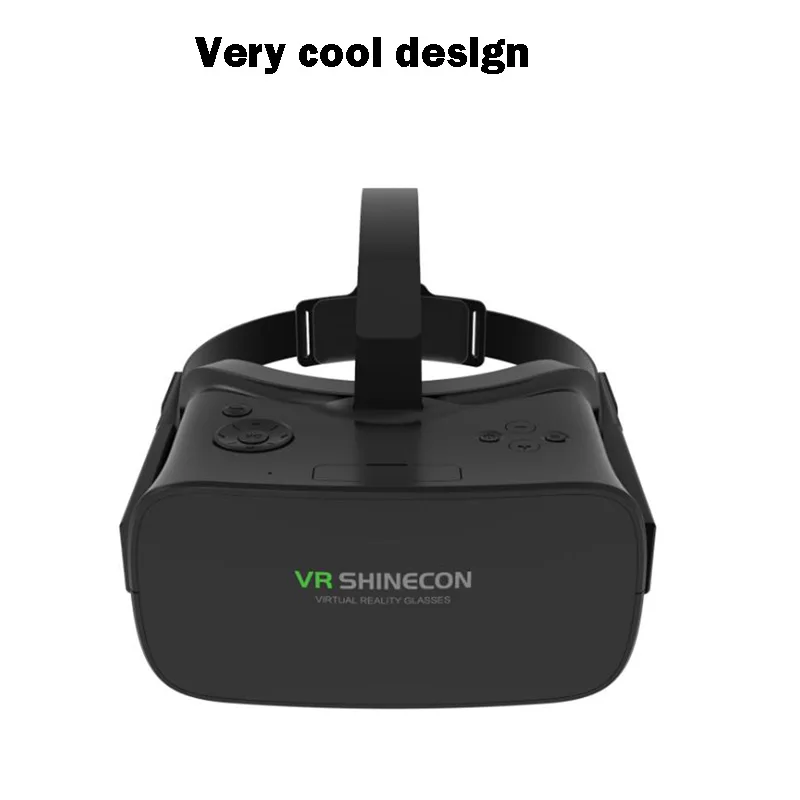 Zaiyou 3D virtual realit все в одном wifi 2 k 360 градусов Виртуальная реальность на голову VR+ Bluetooth пульт дистанционного управления игровой автомат - Цвет: black no handle