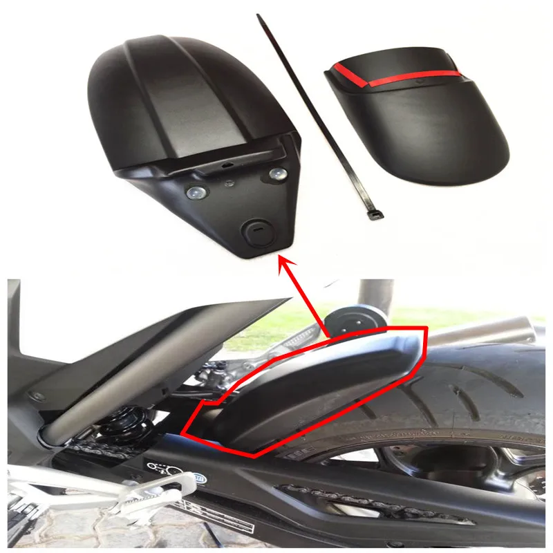 

Motorcycle Front Extender Hugger Mudguard & Rear Fender For Honda NC700X NC700S NC750X NC750S NC700 NC750 S X NC 700X 700S 750S