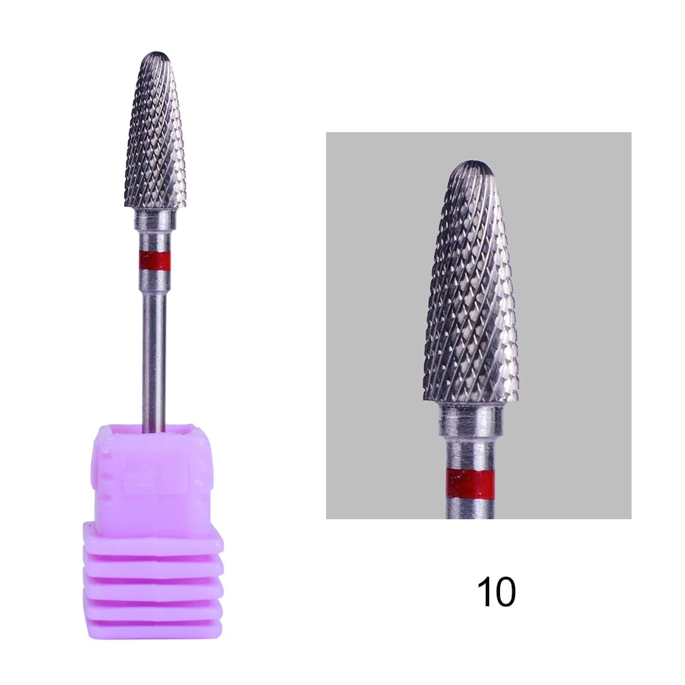 1 шт. карбидная фреза для маникюра 3/32 дюйма|nail file drill bit|nail drillcarbide nails |