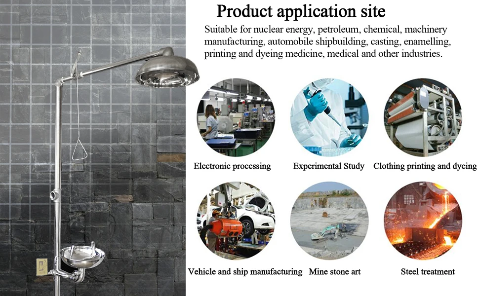 Uythner из нержавеющей стали 304 Оборудование безопасности аварийный фонтан для глаз станция напольная промывка глаз таз для стирки кулак помощь Инструмент кран