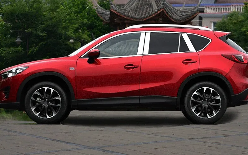 Полный Окно Планки+ боковое зеркало Накладка для Mazda CX-5 CX5 2013